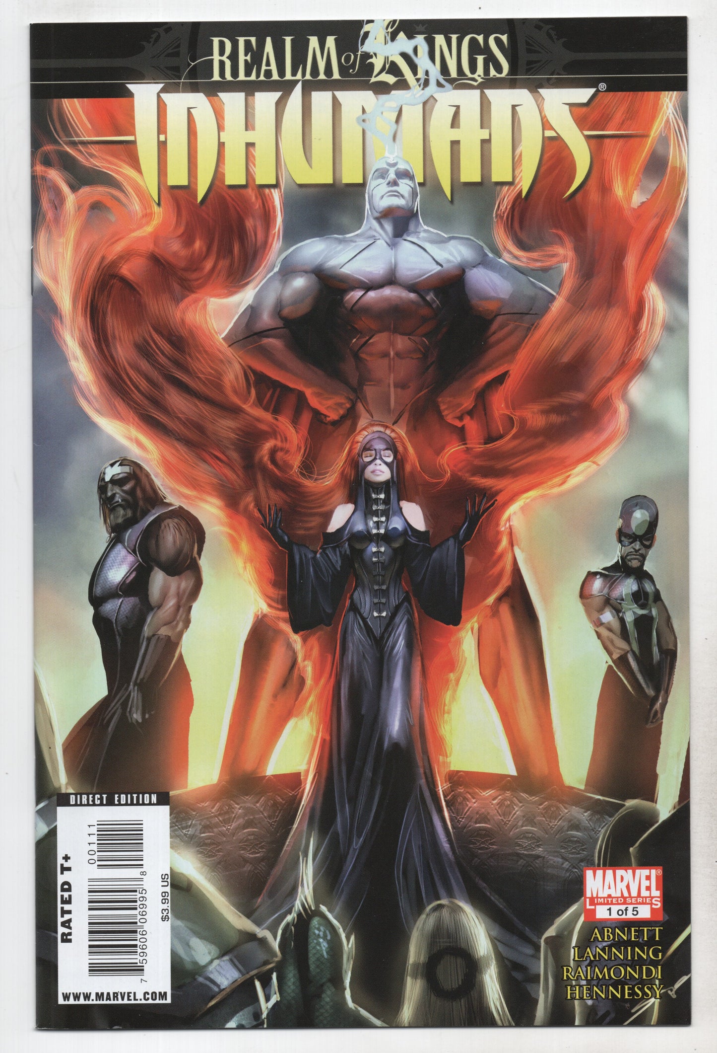 Realm Of Kings Inhumans #1 (Of 5) Marvel 2010 Dan Abnett Stjepan Sejic