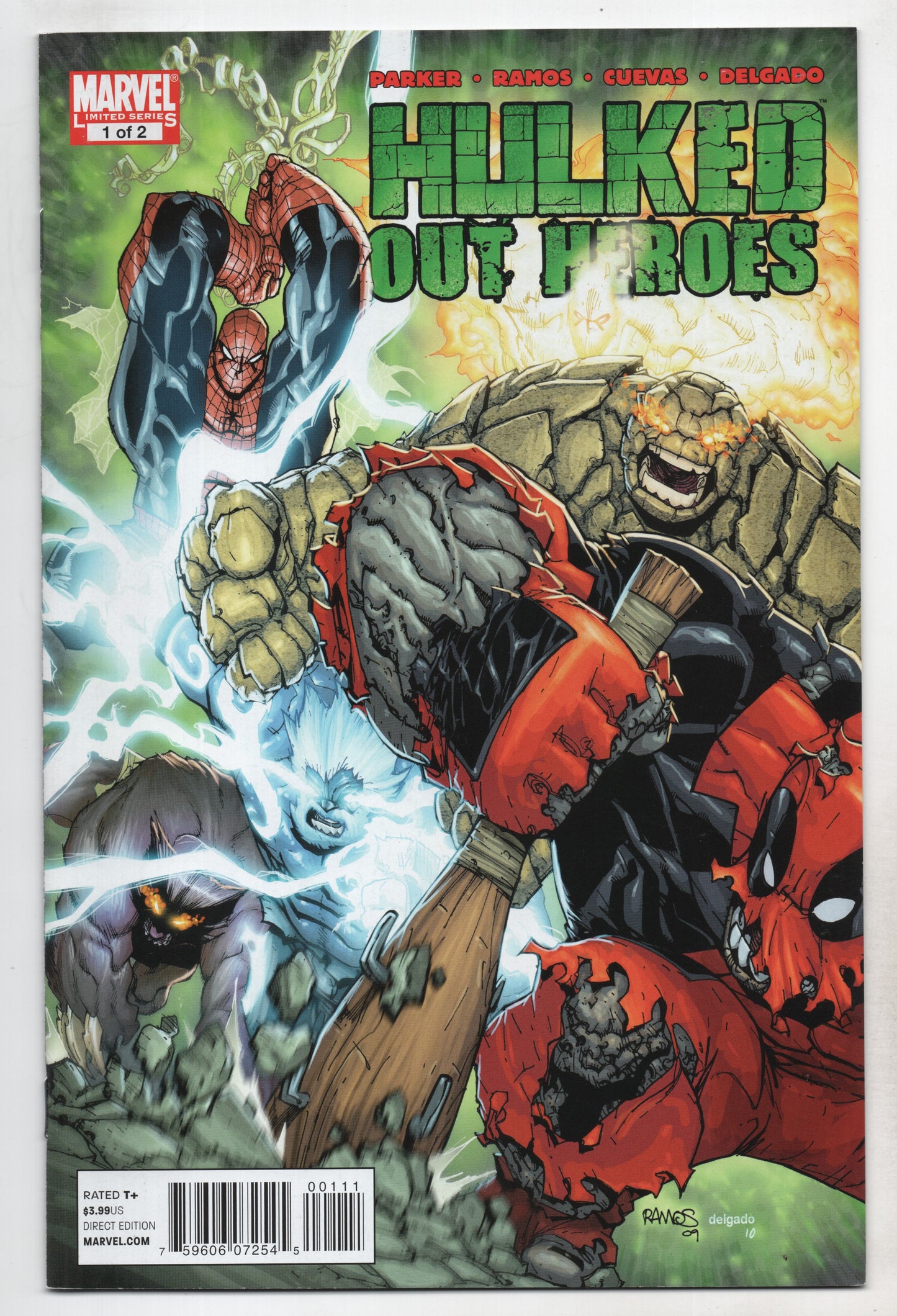 World War Hulks Hulked Out Heroes #1 Wwhs Marvel 2010 Jeff Parker Humberto Ramos