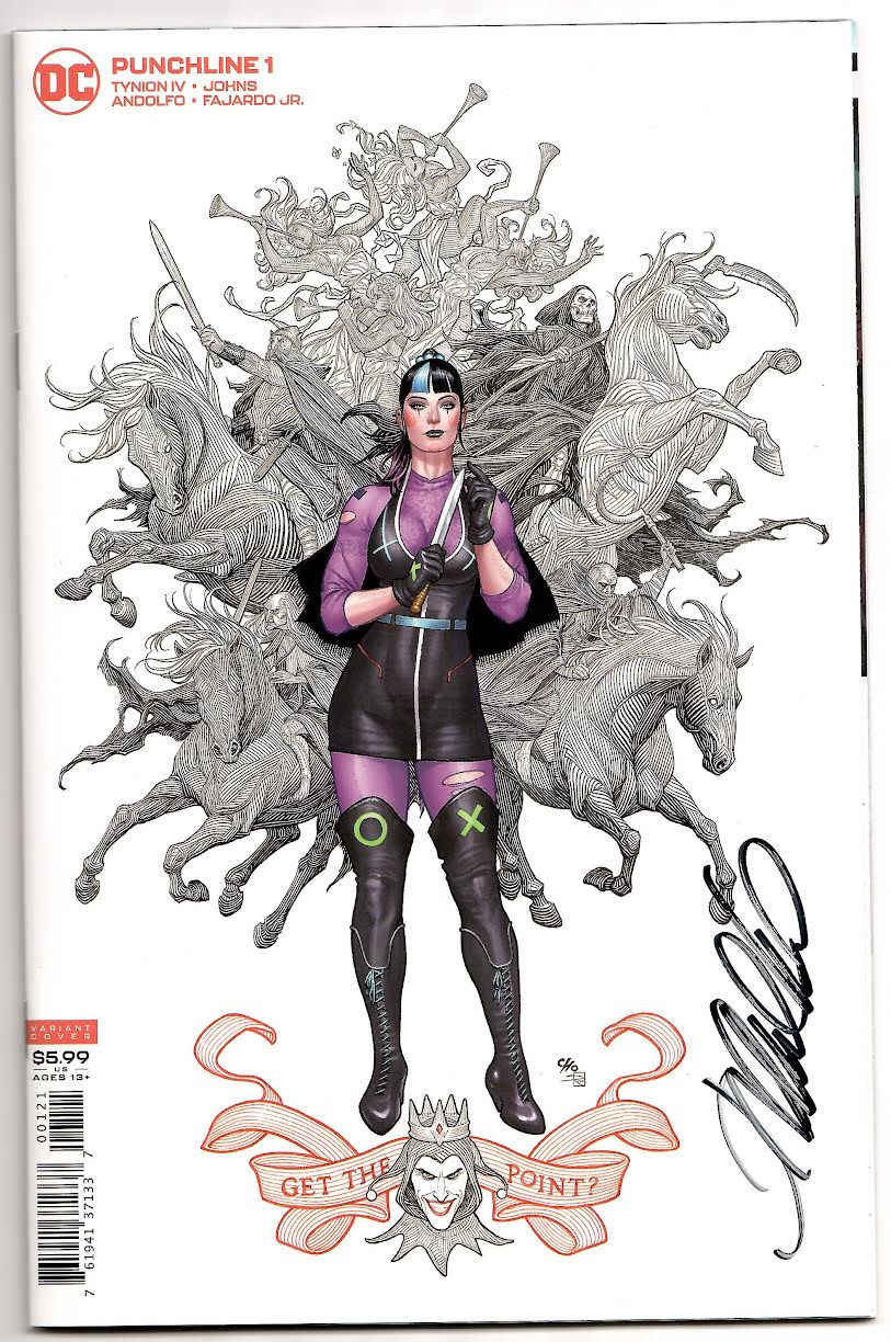 Punchline Special #1 (One Shot) B Frank Cho Card Stock Variant Signed (11/10/2020) DC