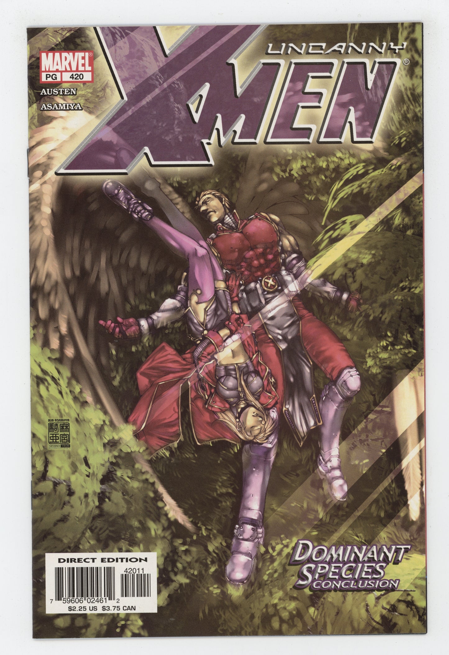 Uncanny X-Men 420 Marvel 2003 Kia Asamiya