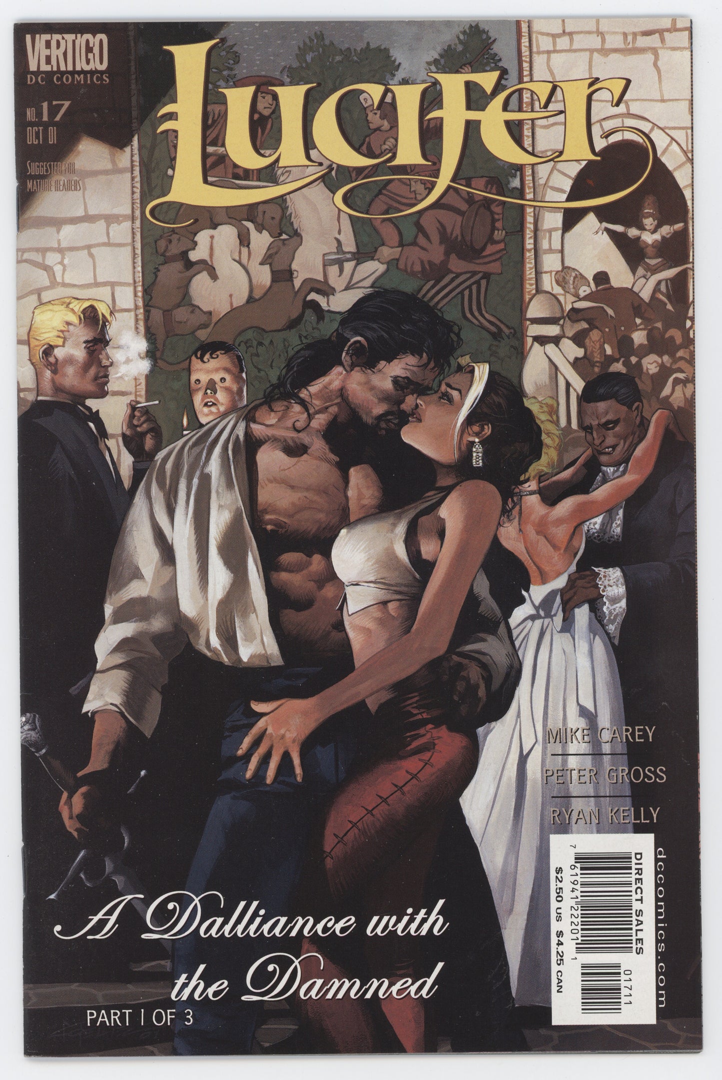 Lucifer 17 DC Vertigo 2001 NM Sandman Mike Carey