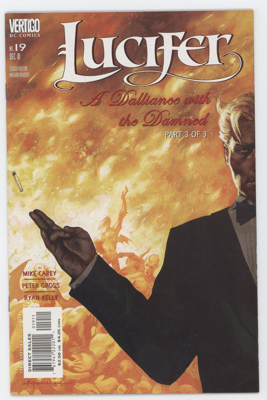 Lucifer 19 DC Vertigo 2001 NM Sandman Mike Carey