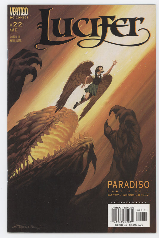 Lucifer 22 DC Vertigo 2002 NM Sandman Mike Carey