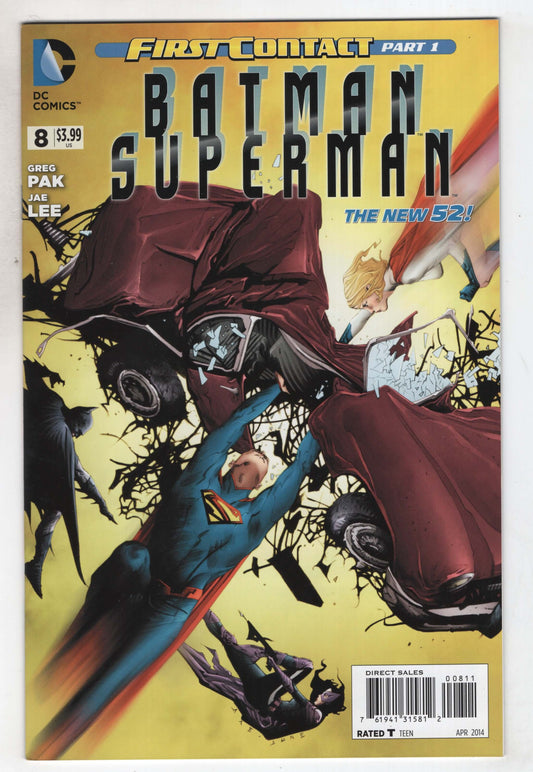 Batman Superman #8 DC 2014 NM New 52