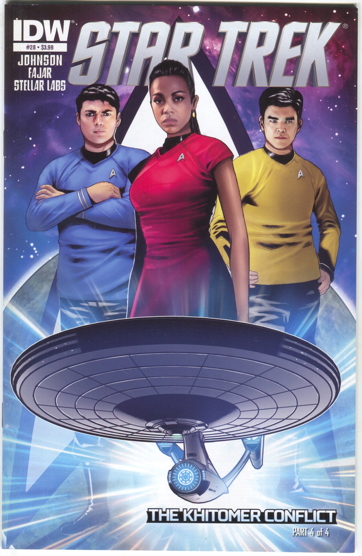 Star Trek 28 A IDW 2013 NM Erfan Fajar