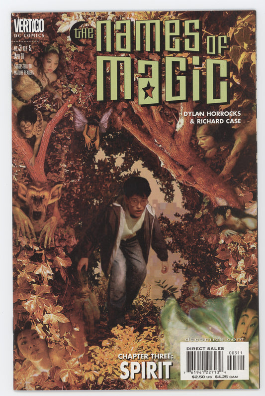 Names Of Magic 3 DC Vertigo 2001 NM Books Tim Hunter John Bolton