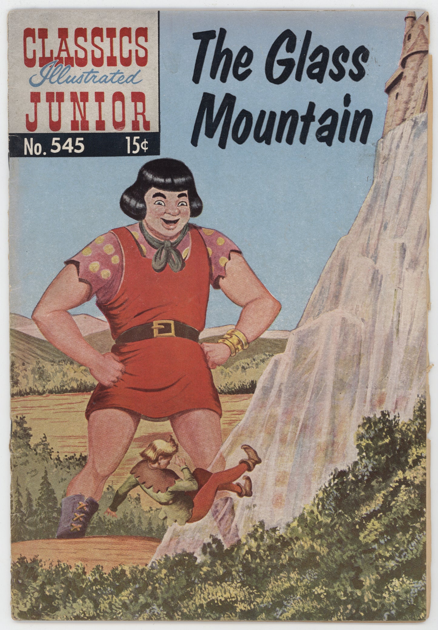 Classics Illustrated Junior 545 Gilberton 1957 FR Glass Mountain HRN 545