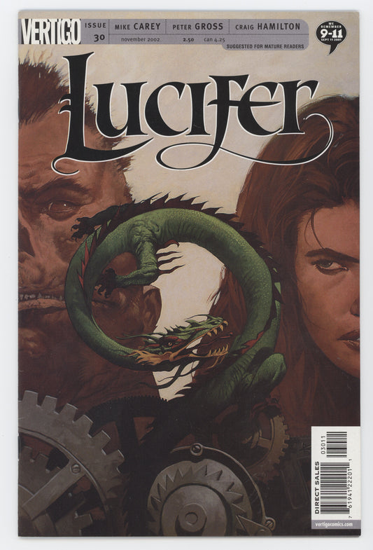 Lucifer 30 DC Vertigo 2002 NM Sandman Mike Carey