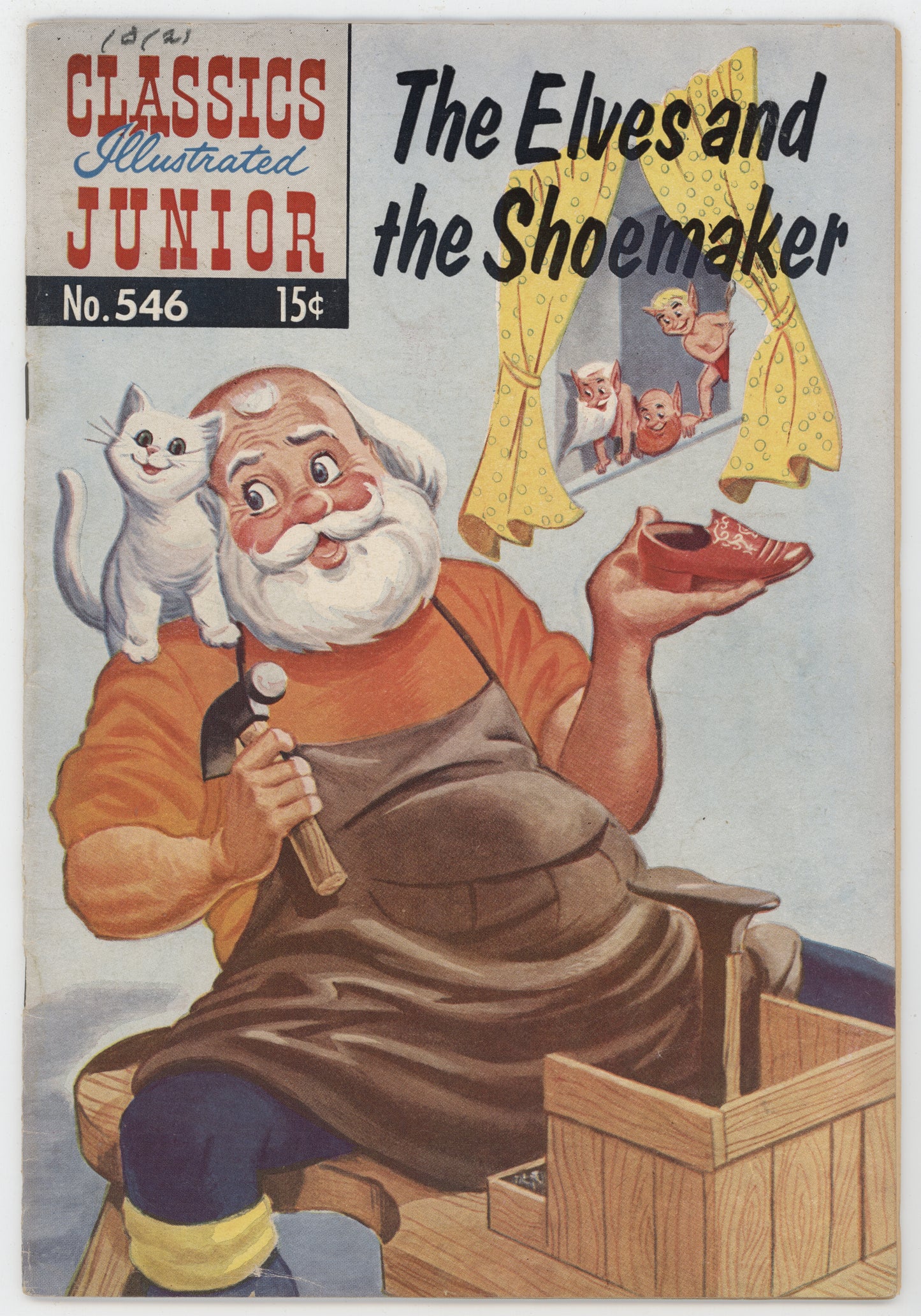 Classics Illustrated Junior 546 Gilberton 1958 FR Elves And The Shoemaker HRN 545