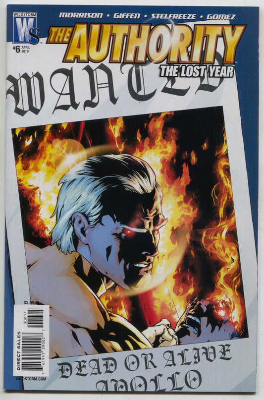 Authority The Lost Year 6 Wildstorm 2009 NM Gene Ha