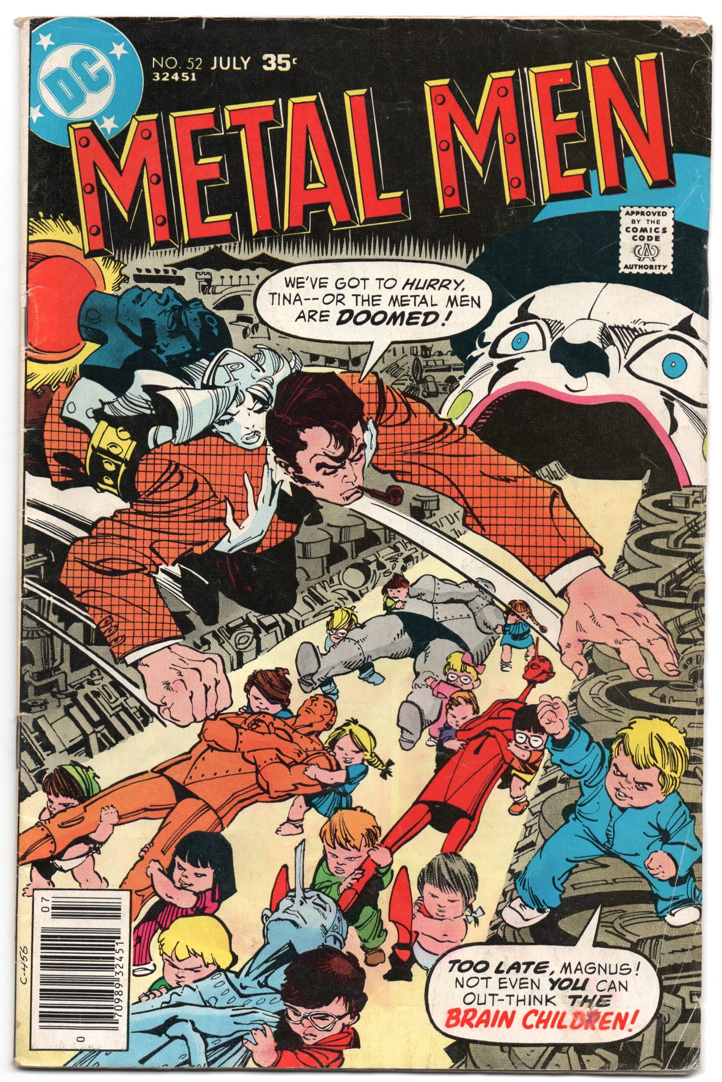 Metal Men 50 DC 1977 VG Walt Simonson