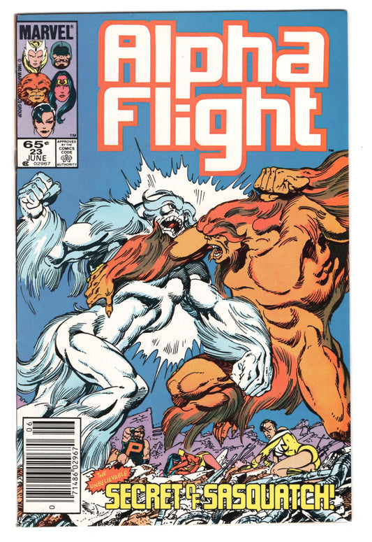 Alpha Flight 23 Marvel 1985 John Byrne