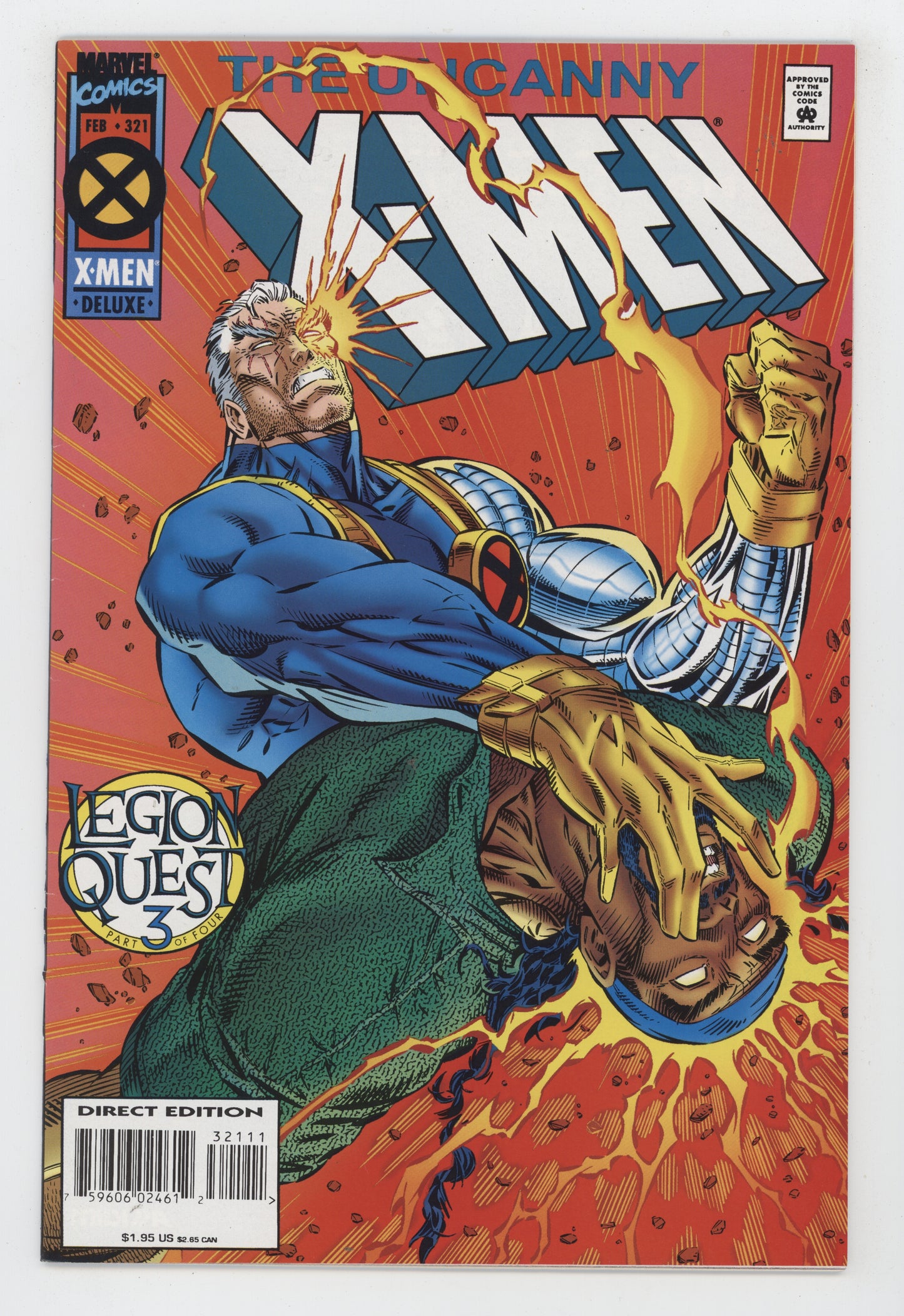 Uncanny X-Men 321 Marvel 1995 Ian Churchill