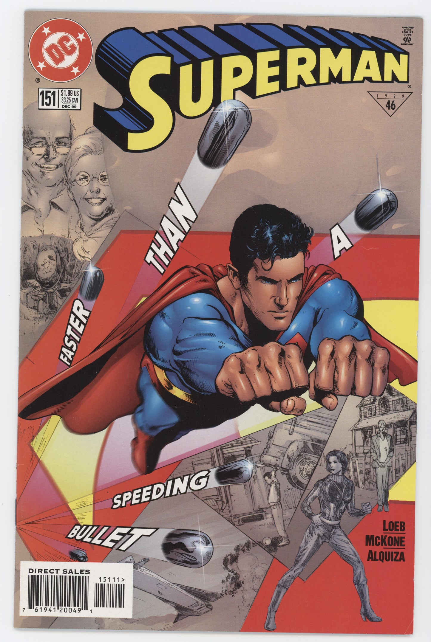 Superman 151 2nd Series DC 1999 NM- Phil Jimenez Jeph Loeb