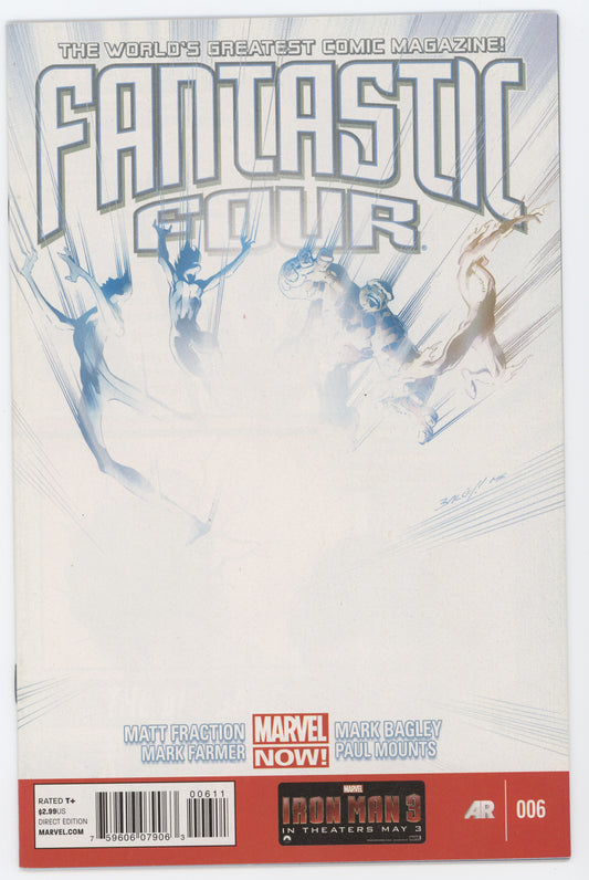 Fantastic Four #6 A 4th Series Marvel 2013 Mark Bagley Matt Fraction