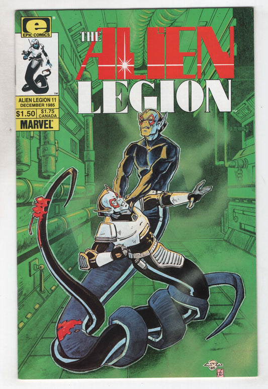 Alien Legion 11 1st Series Marvel Epic 1985 NM
