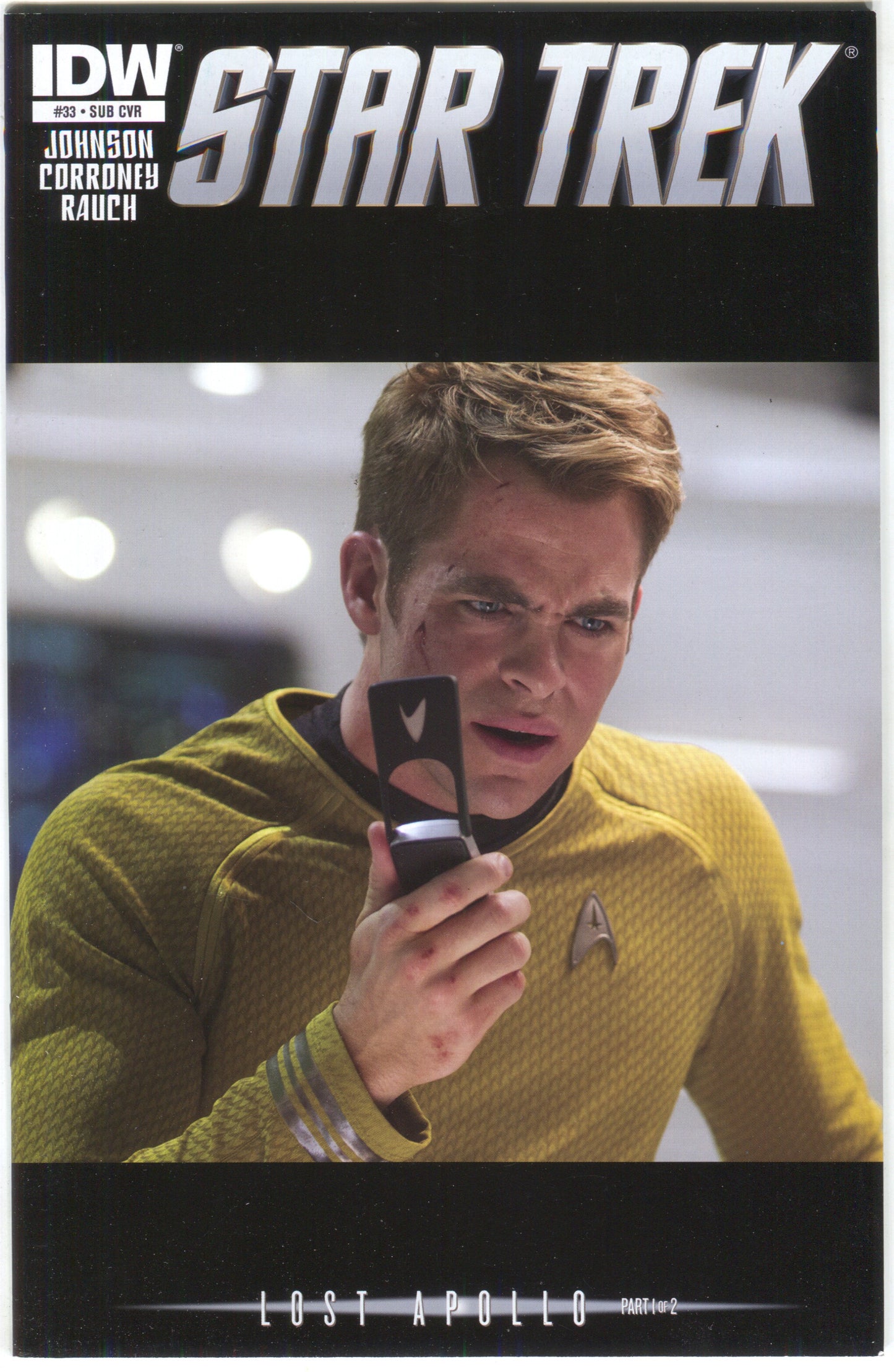 Star Trek 33 B IDW 2014 NM Photo Cover Variant