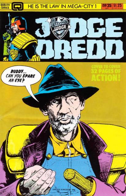 Judge Dredd 35 Quality Comics 1986 2000AD