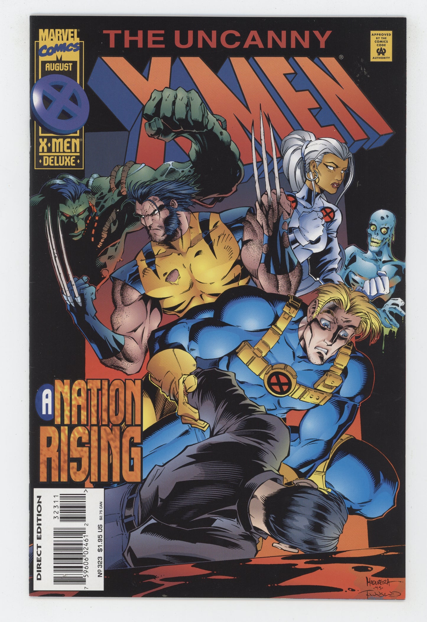 Uncanny X-Men 323 Marvel 1995 Joe Madureira