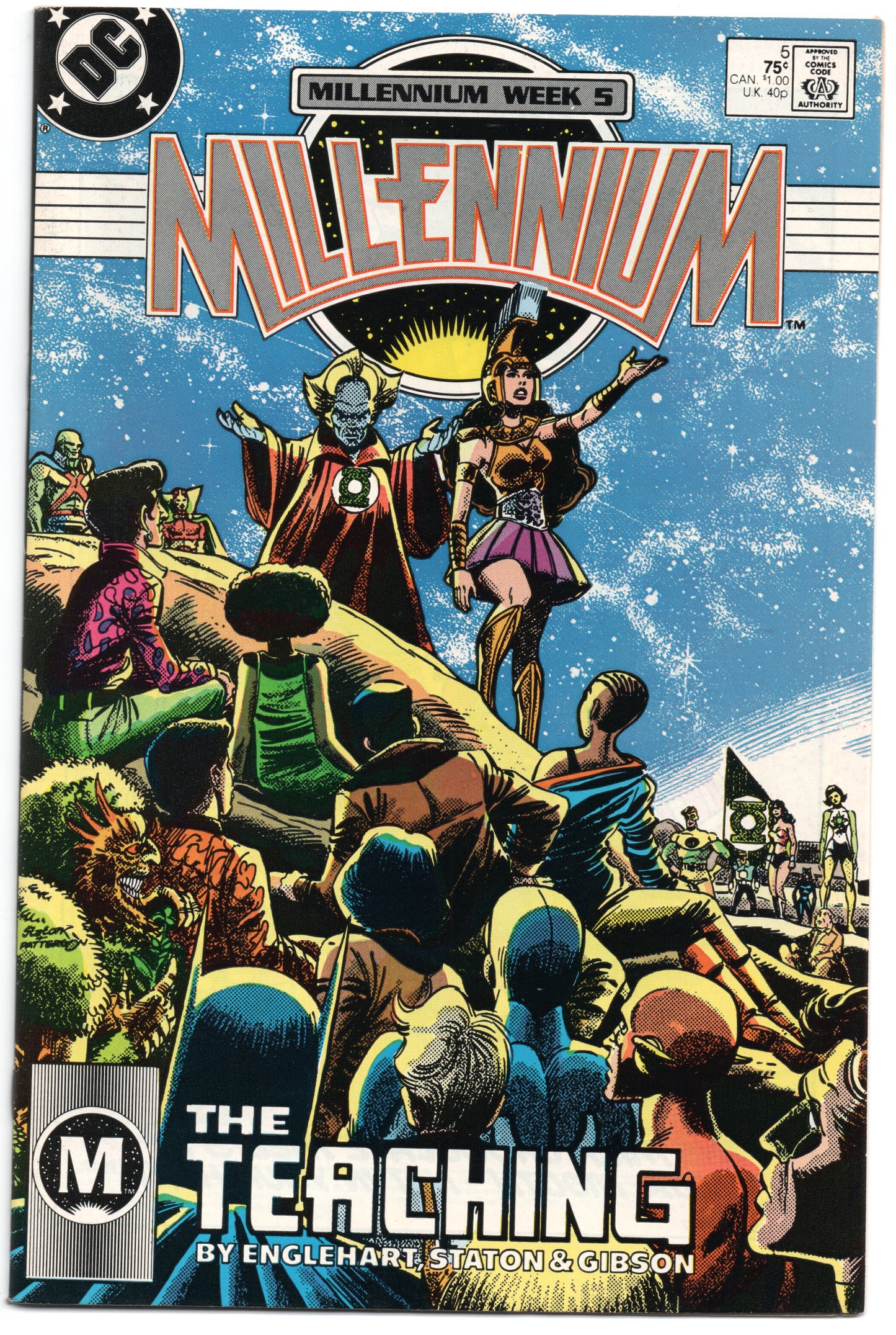 Millennium 5 DC 1987 NM Joe Staton Steve Englehart Batman Green Lantern