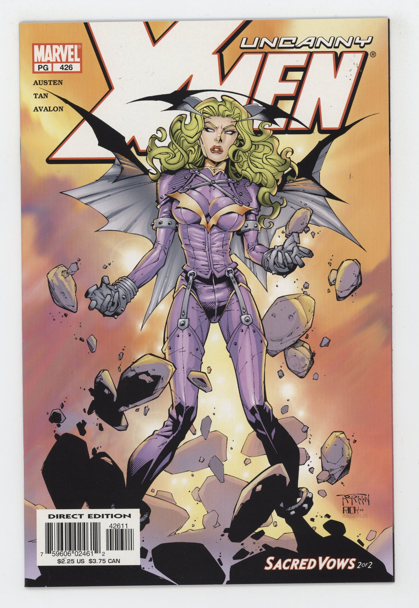 Uncanny X-Men 426 Marvel 2003 Philip Tan