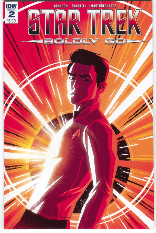 Star Trek Boldly Go 2 A IDW 2016 NM George Caltsoudas