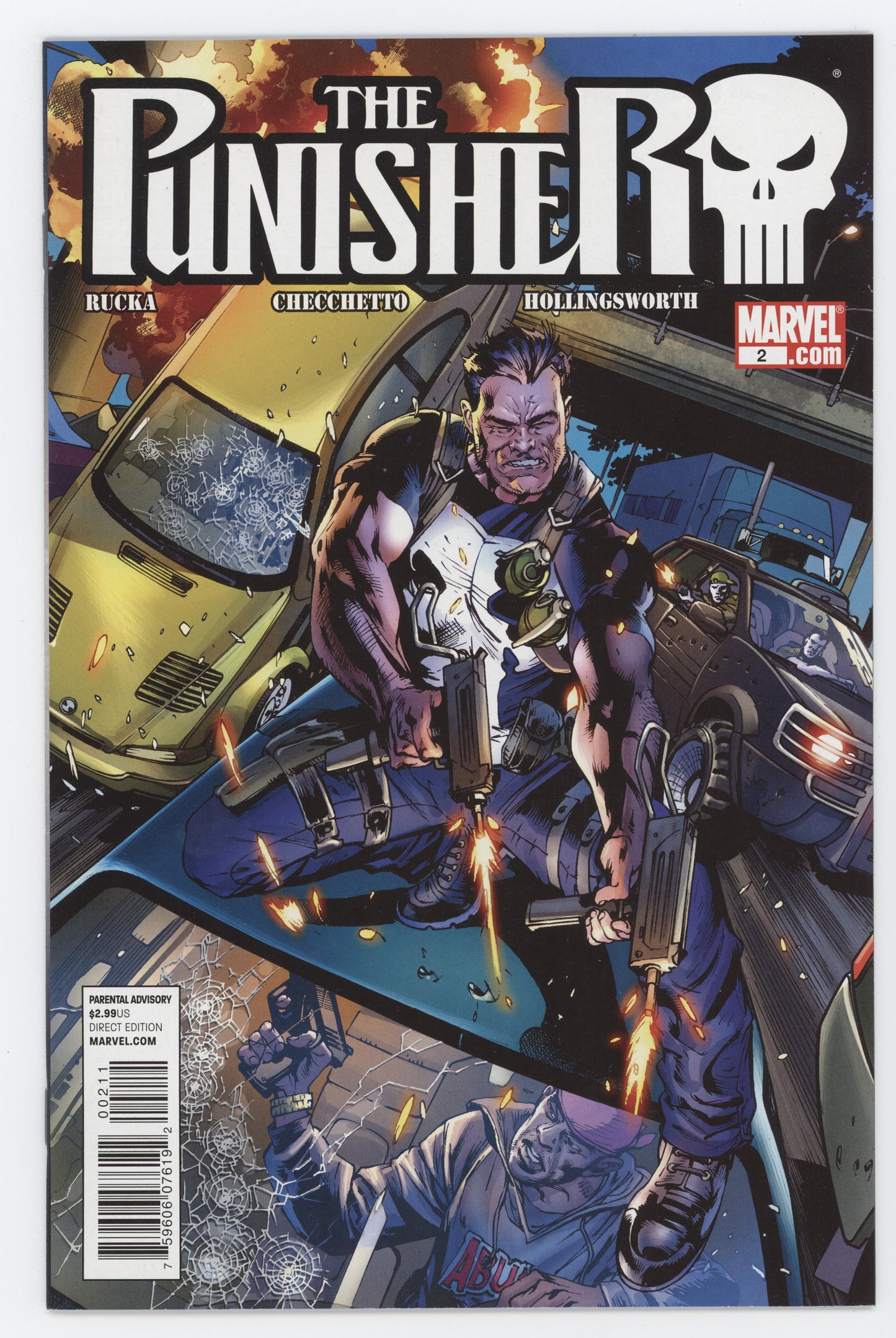 Punisher 2 9th Series Marvel 2011 NM Greg Rucka Bryan Hitch Marco Checchetto