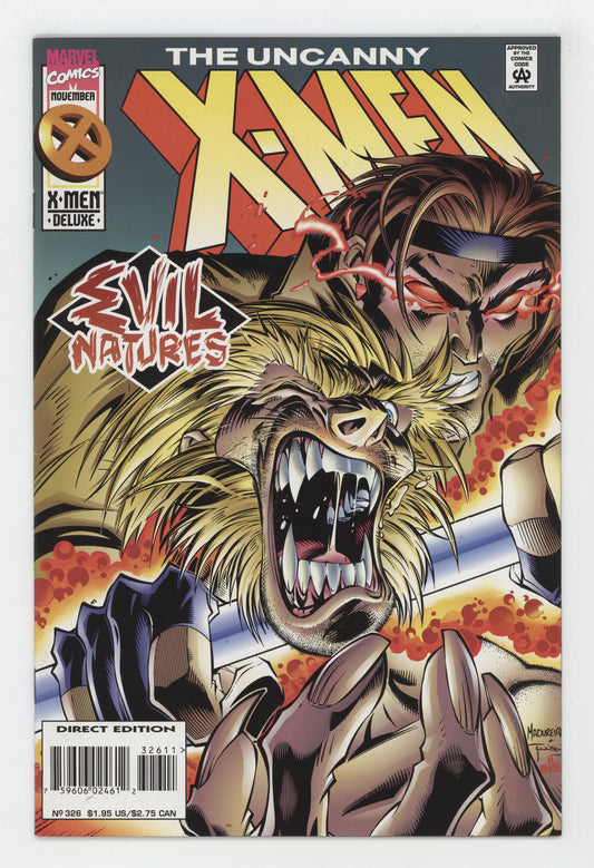 Uncanny X-Men 326 Marvel 1995 Joe Madureira