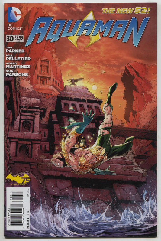 Aquaman 30 A 5th Series DC 2011 NM  Paul Pelletier