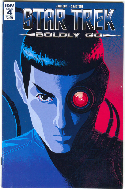 Star Trek Boldly Go 4 A IDW 2017 VF George Caltsoudas