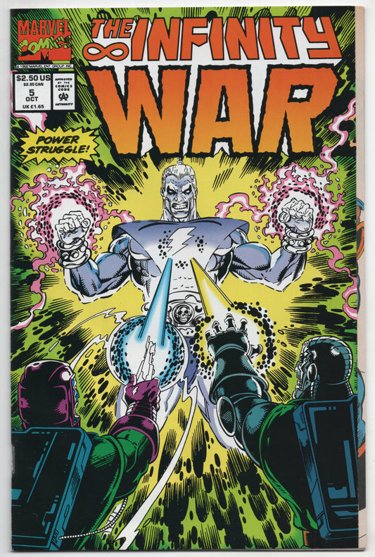 Infinity War 5 Marvel 1992 Gauntlet Magnus Ron Lim