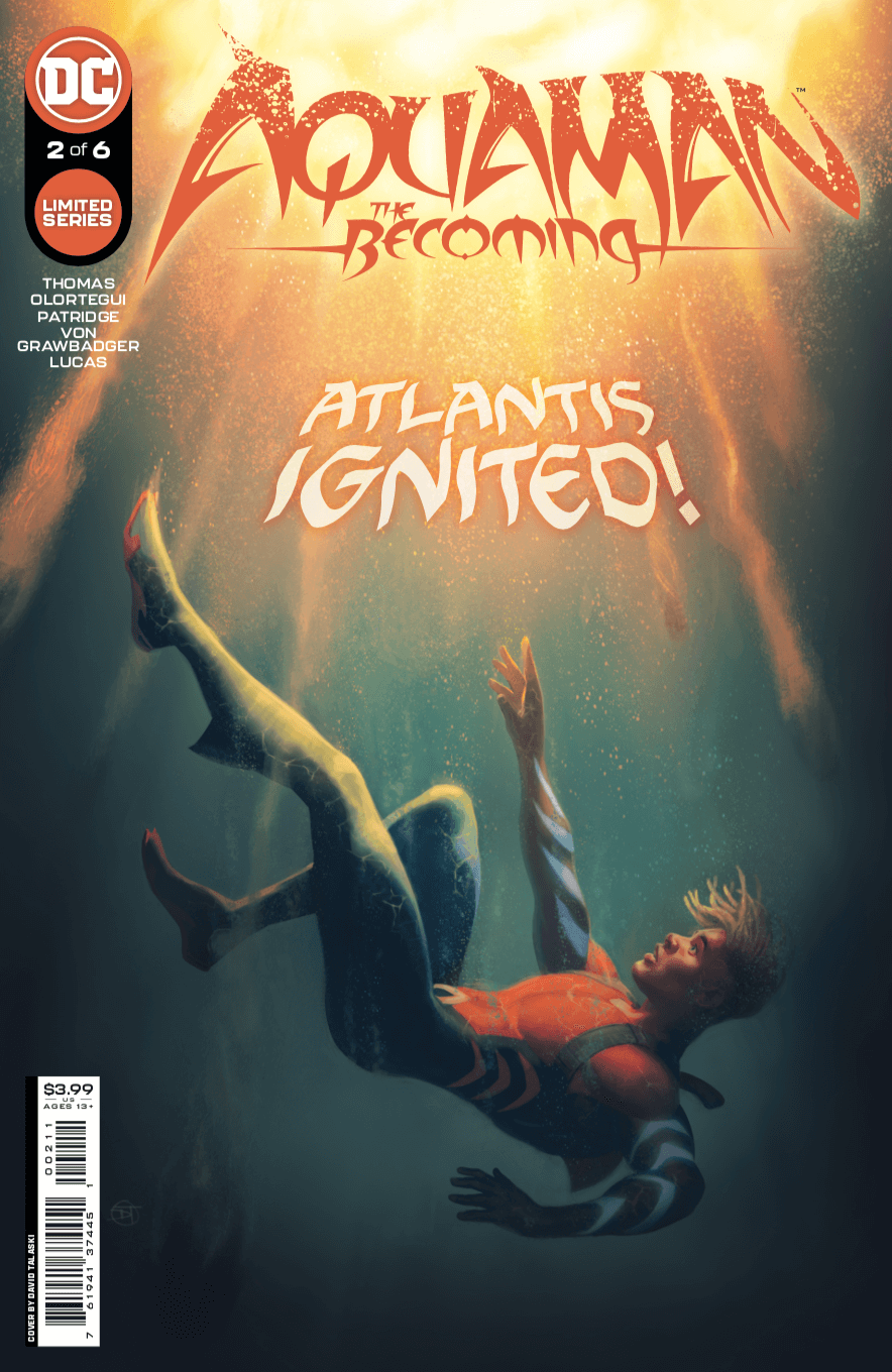 Aquaman The Becoming #2 (Of 6) A David Talaski Brandon Thomas (10/26/2021) Dc