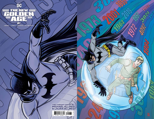 New Golden Age #1 (One Shot) G 1:50 Michael Allred Foil Card Stock Variant (11/08/2022) Dc