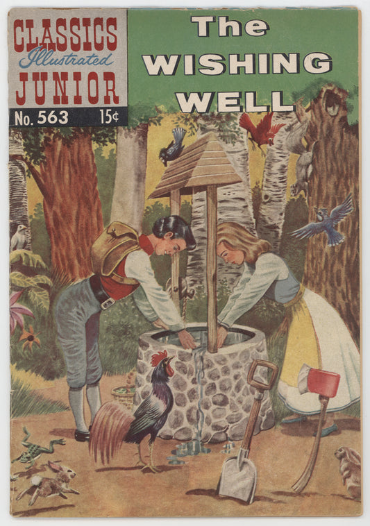 Classics Illustrated Junior 563 Gilberton 1959 FR Wishing Well HRN 563 LB Cole