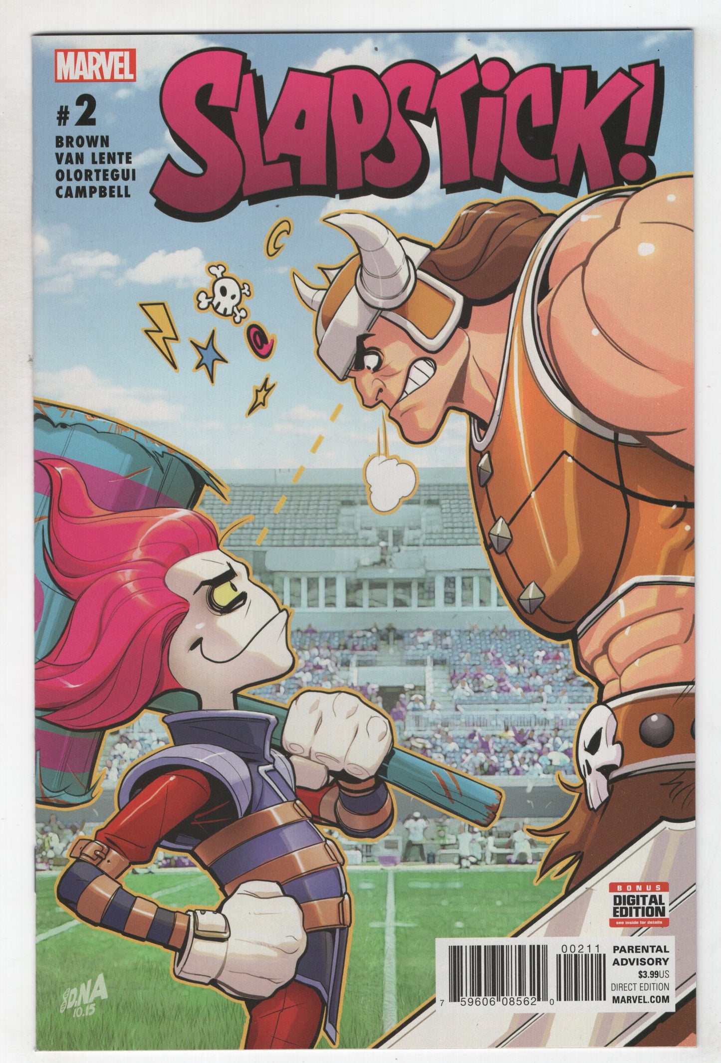 Slapstick 2 A Marvel 2017 NM David Nakayama Football Bro-Man Conan Barbarian