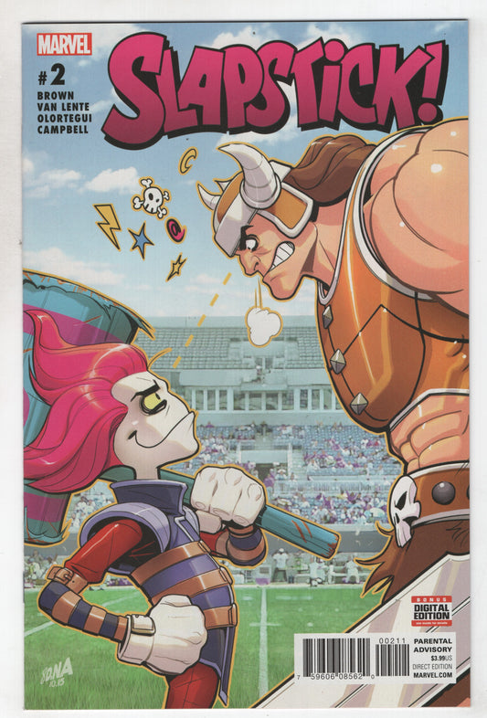 Slapstick 2 A Marvel 2017 NM David Nakayama Football Bro-Man Conan Barbarian