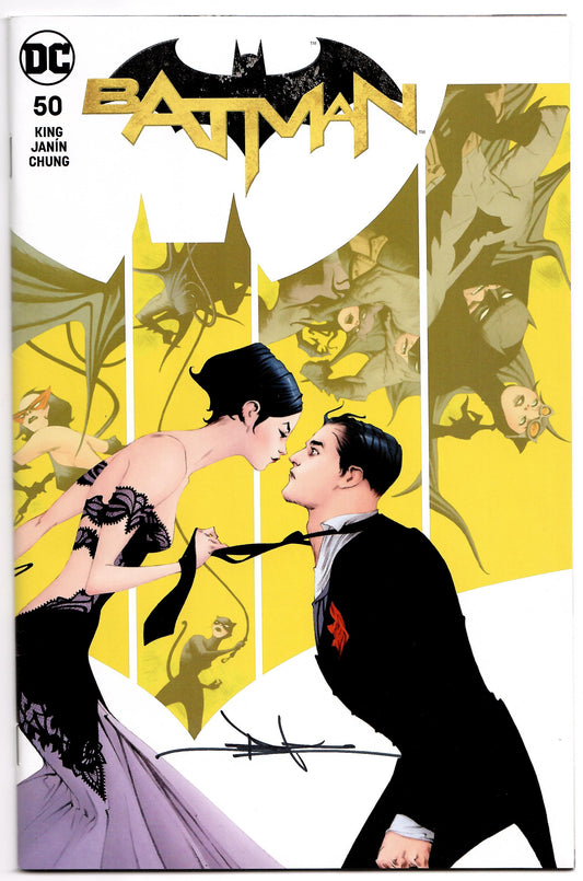 Batman 50 DC 2018 NM Dynamic Forces Jae Lee SIGNED Catwoman Wedding Variant