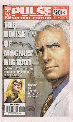 House of M Pulse Special Edition Marvel 2005 Newspaper