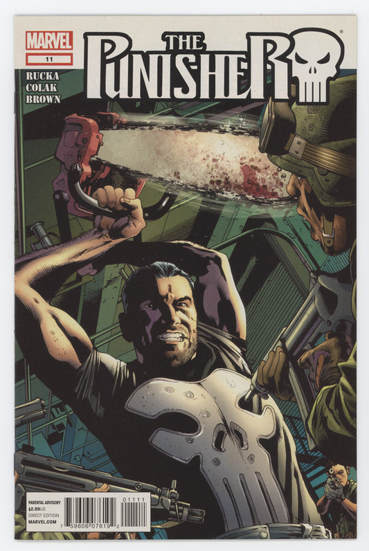 Punisher 11 9th Series Marvel 2012 NM- Greg Rucka Bryan Hitch