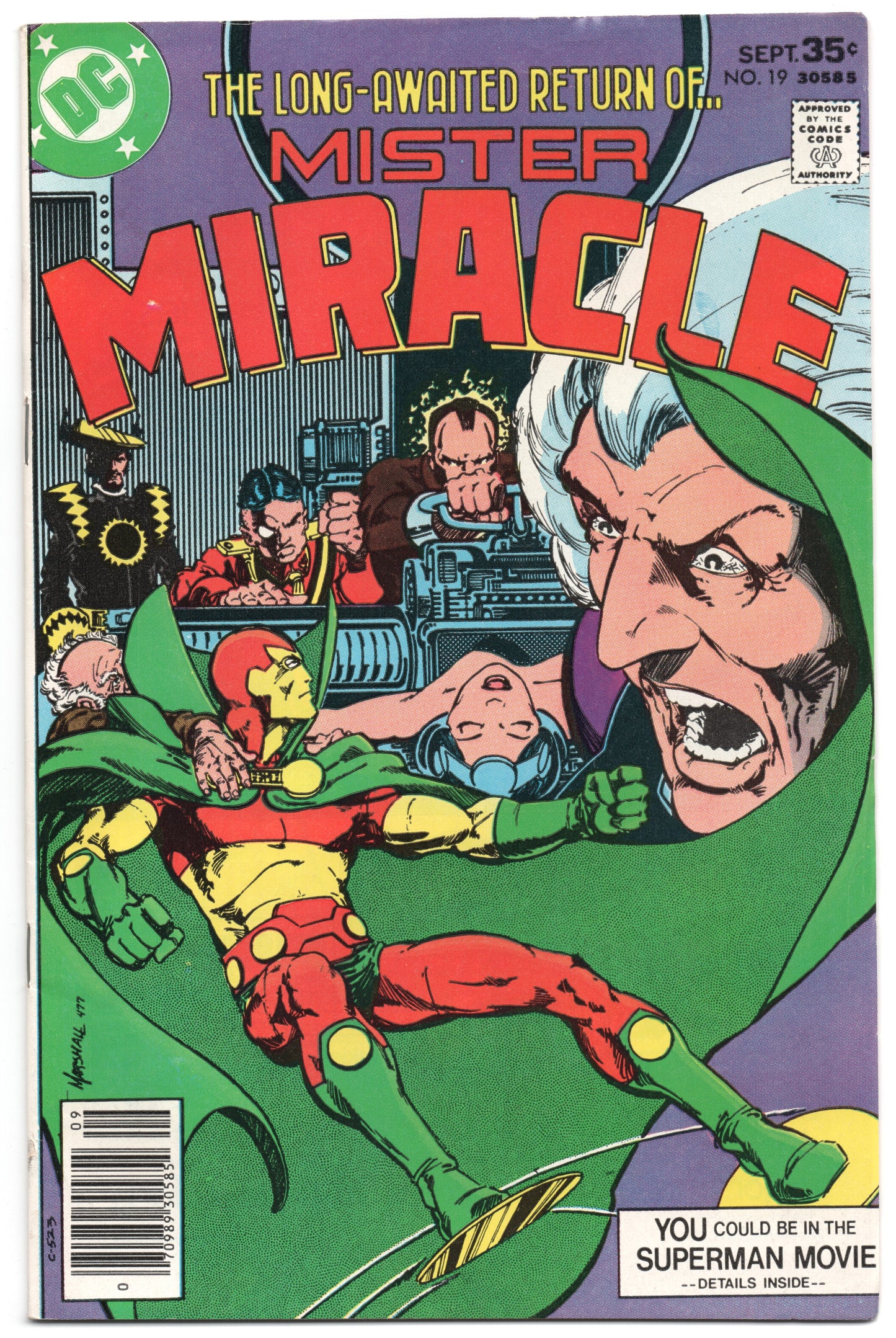 Mister Miracle 19 1st Series DC 1977 FN VF Marshall Rogers