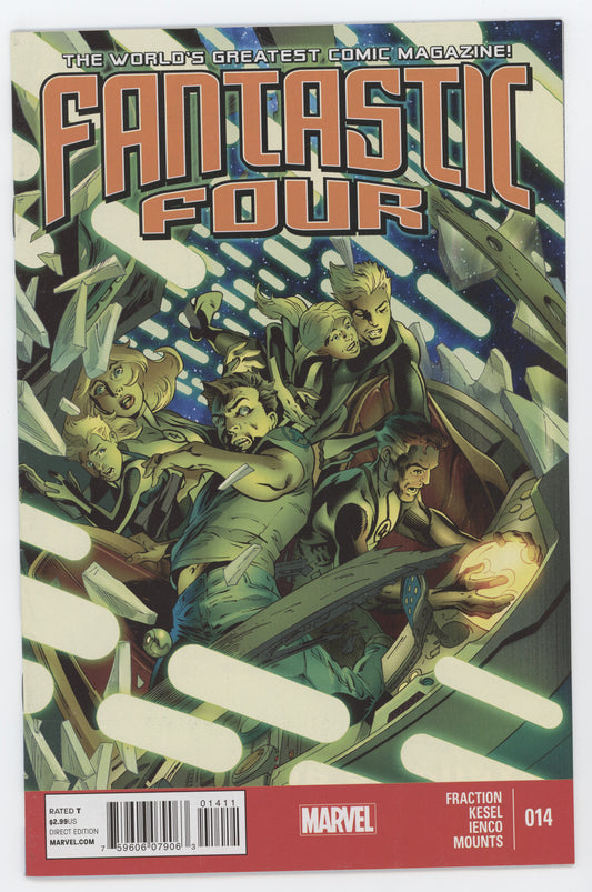 Fantastic Four #14 4th Series Marvel 2014 Mark Bagley Matt Fraction