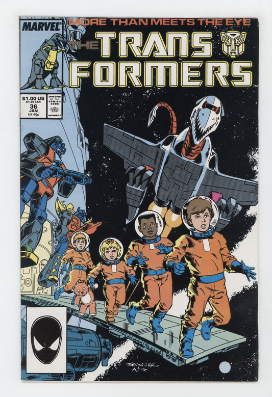 Transformers 36 1988 Frank Springer Bob Budiansky Spaceship