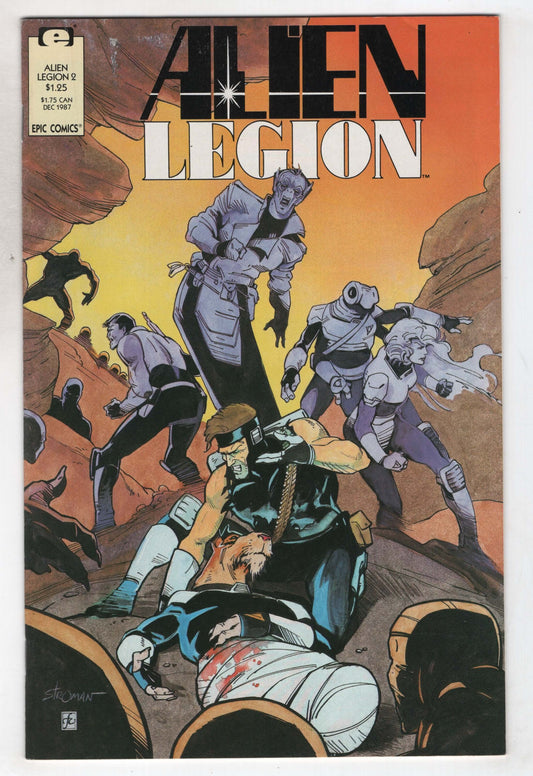 Alien Legion 2 2nd Series Marvel Epic 1987 NM- Chuck Dixon
