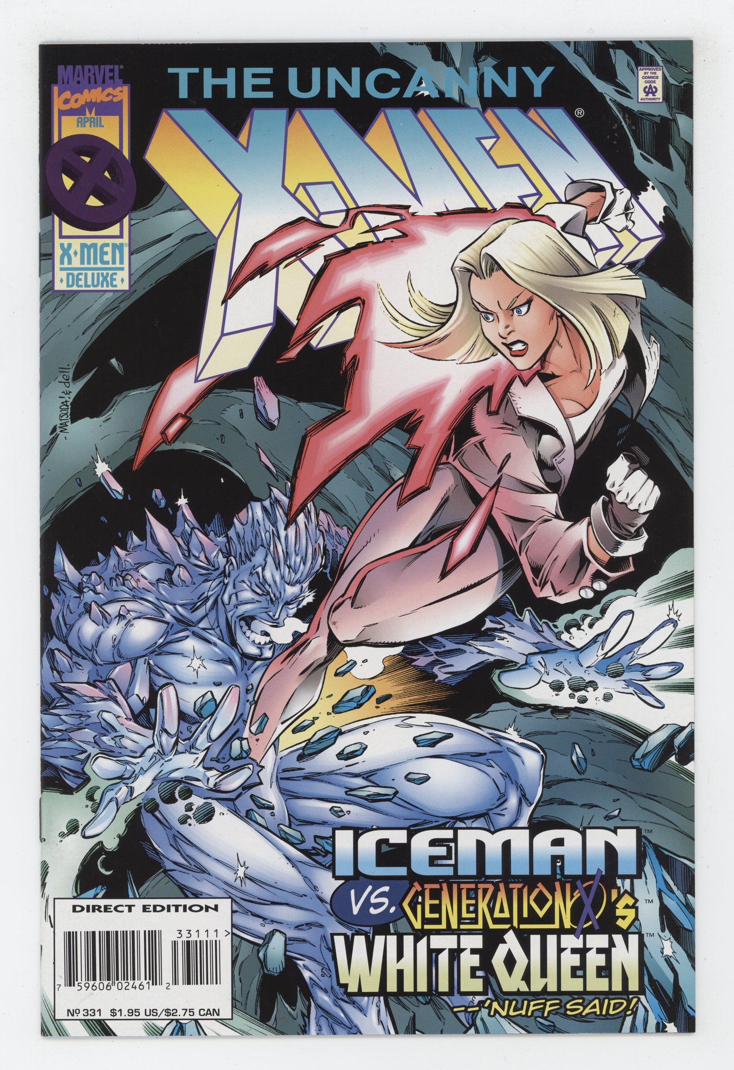 Uncanny X-Men 331 Marvel 1996  Jeff Matsuda