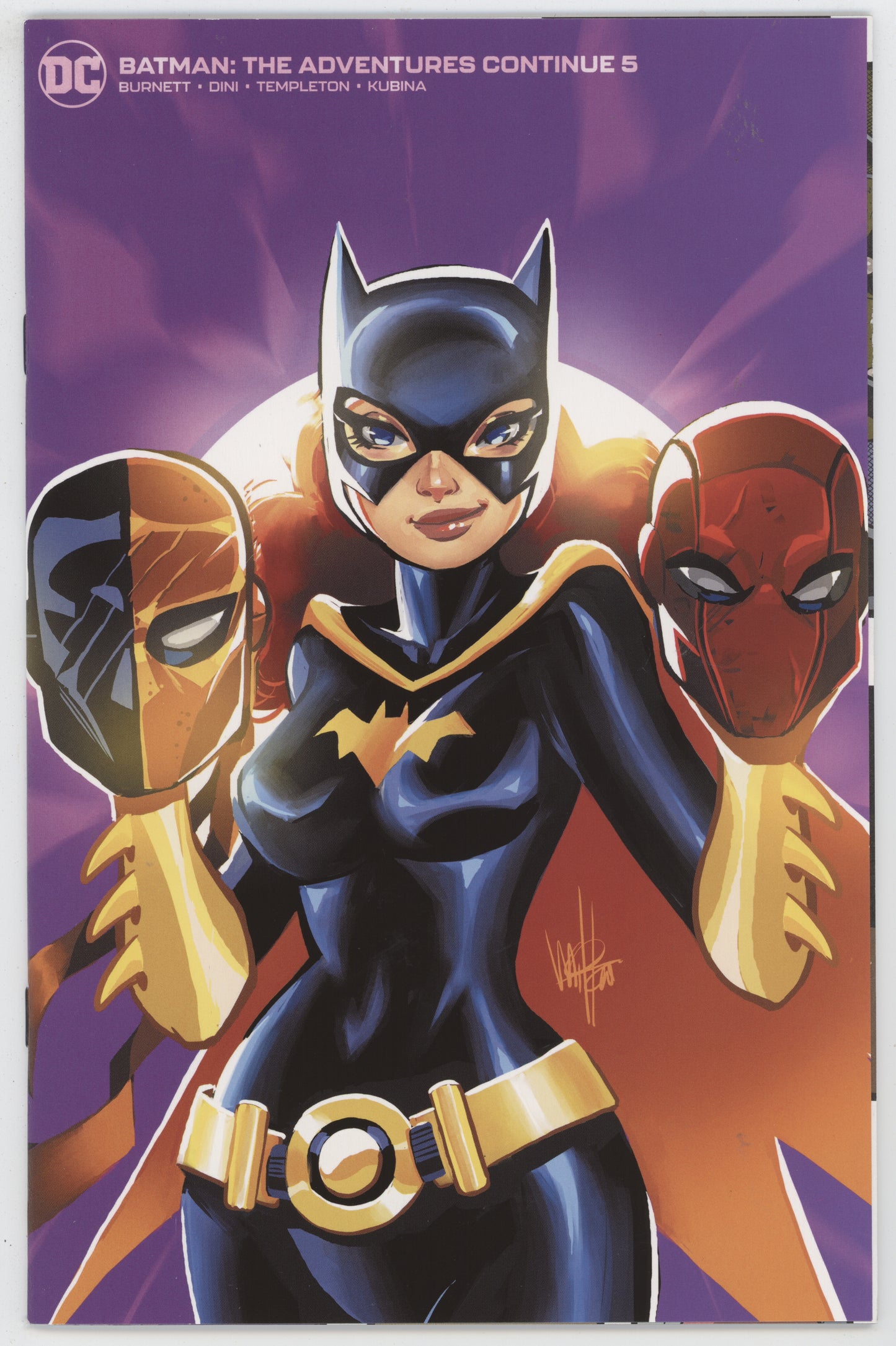 Batman Adventures Continue 5 DC 2019 NM Mel Milton Trade Virgin Set Batgirl GGA