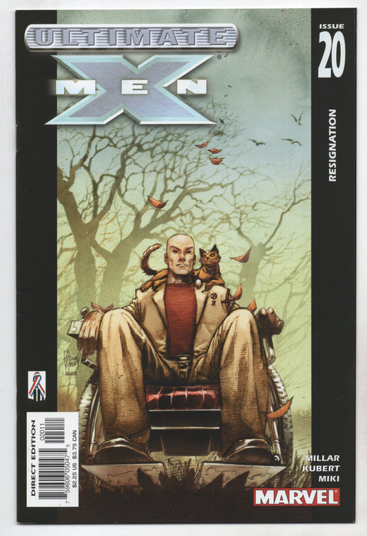 Ultimate X-Men 20 Marvel 2002 NM Adam Kubert Mark Millar