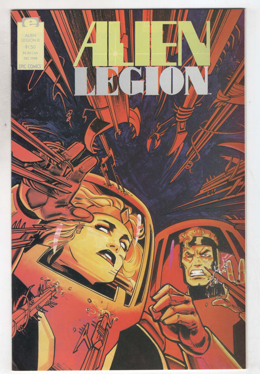 Alien Legion 8 2nd Series Marvel Epic 1988 NM- Chuck Dixon