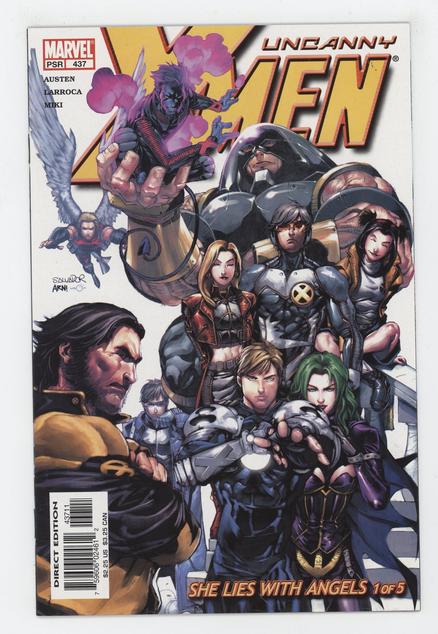 Uncanny X-Men 437 Marvel 2004 Salvador Larroca