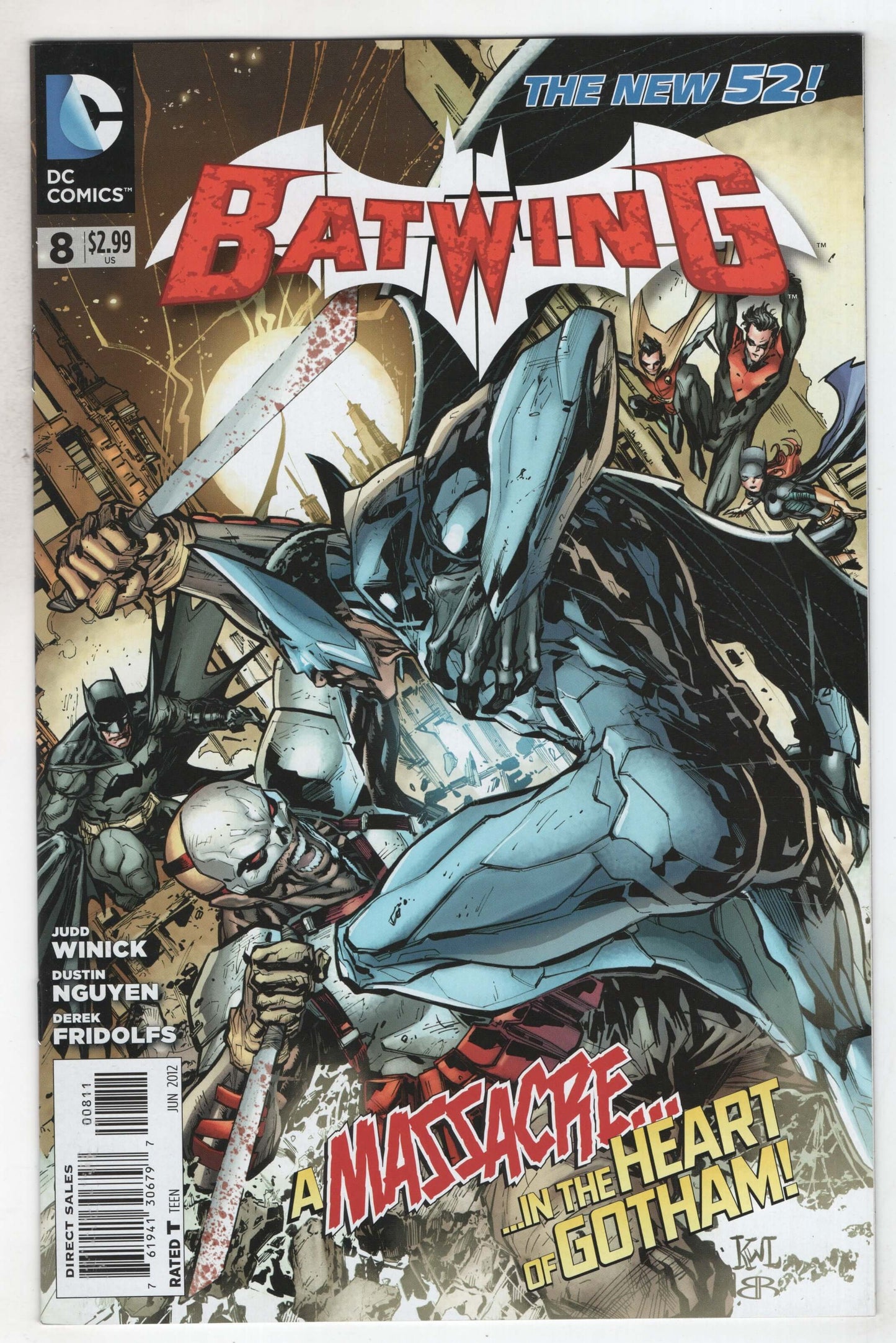 Batwing #8 DC 2012 NM Bat-Family