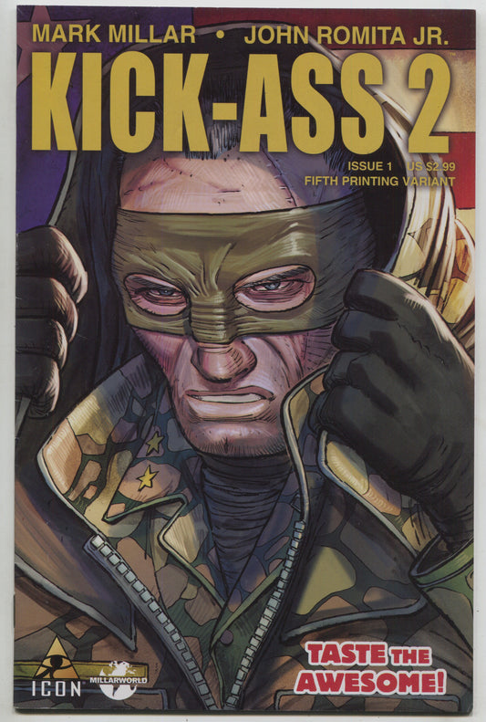 Kick-Ass 2 1 E Marvel 2011 FN 5th Print John Romita Variant Mark Millar